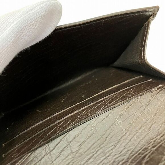 Pre Loved gucci GG Canvas Wallet Unisex Brown Wallets - Picture 5 of 8